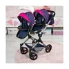 Bayer Design Bayer - Twin Pram - Neo - Violetinė (26254AA)