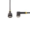 USB kabelis StarTech USB-C - Žaibas 1 m Juodas (RUSB2CLTM1MR)