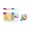 Babymoov - stiklinių Babybols rinkinys - 4 x 120 ml + 4 x 240 ml + receptų knyga