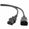 Gembird Cablexpert | PC-189 | Juodas | C14 coupler | C14 coupler