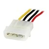 StarTech Molex – Molex, 0,3 m, daugiaspalvis (LP4POWEXT12)