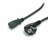 StarTech PXT101EUR IEC maitinimo kabelis Schuko kištukas (90° kampu) į C13 lizdą, 3m, juodas
