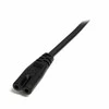 StarTech EU - C7 maitinimo kabelis, 1 m, juodas (PXTNB2SEU1M)