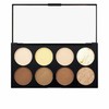 Makeup revolution "Revolution Make Up Ultra Contour Palette" Veido kontūravimo paletė 12,8g