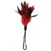 Sportsheets Sportiniai lapeliai - Pleasure Feather Raudona