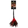 Sportsheets Sportiniai lapeliai - Pleasure Feather Raudona