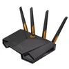 Asus belaidis „Wifi 6 AX4200“ dviejų dažnių gigabito maršrutizatorius | TUF-AX4200 | 802.11ax | 3603+574 Mbit/s | 10/100/1000 Mbit/s | Ethernet LAN (RJ-45) jungtys 4 | Palaikomas tinklelis | MU-MiMO Taip | 3G/4G duomenų bendrinimas | Antenos tipas: išorinė | 1 x USB 3.2 Gen 1 | 36 mėn.