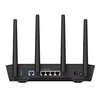Asus belaidis „Wifi 6 AX4200“ dviejų dažnių gigabito maršrutizatorius | TUF-AX4200 | 802.11ax | 3603+574 Mbit/s | 10/100/1000 Mbit/s | Ethernet LAN (RJ-45) jungtys 4 | Palaikomas tinklelis | MU-MiMO Taip | 3G/4G duomenų bendrinimas | Antenos tipas: išorinė | 1 x USB 3.2 Gen 1 | 36 mėn.