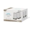 Maršrutizatorius NETGEAR Orbi Quad-band RBKE963 AXE11000 WiFi 6E tinklelio sistema, pilka, balta, vidinė, maitinimas, Wi-Fi 6 (802.11ax), 802.11a, 802.11b, 802.11g, Wi-Fi 4 (802.11ac), 162.11ac. Wi-Fi 6E..., 1200 Mbit/s