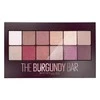Maybelline MAY ES BURGUNDY BAR PALETTE NU 4 Burgun akių šešėliai Raudona Blizgučiai, Matinis
