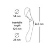 Rožinė Shunga - Zoa Intimate Massager Light Rožinė