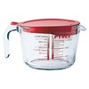 Matavimo indas su plastikiniu dangteliu 1 l PYREX