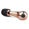 Easytoys Rosy Gold Nouveau Mini Curve Massager - Compact Rechargeable Wand, 10 Modes