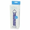 Mėlyna Glas Glas - Mėlyna Spiral Glass Dildo