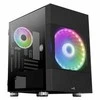Aerocool Atomic v1 Midi-Tower, ARGB, Tempered Glass - juodos spalvos
