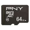 Atminties Kortelė - PNY Performance Plus 64GB Micro SDXC Class 10 su SD Adapteriu