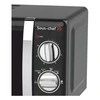 Mikrobangų krosnelė Haeger Mikrobangų krosnelė Sous-szef 20 20 L Juodas 700 W (20 L) 700W
