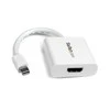 StarTech MDP2HDW miniDisplayPort adapteris 1x miniDP 1.2 vyriškas iki 1x HDMI 1.4 A moteriškas, baltas