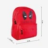 Mokyklinis krepšys Deadpool Raudona (30 x 41 x 14 cm)