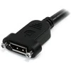 Kabelis StarTech Rodyti Prievadas - DisplayPort 0.9 m Juodas (DPPNLFM3PW)