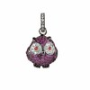 Biżuteria LANCASTER JLA-PEN-OWL-5. Wisiorek, Kolor juoda. Kobieta.