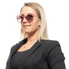 Akiniai EMILIO PUCCI EP0130-5668F. Akiniai przeciwsłoneczne, Kolor raudona. Kobieta.