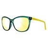 Akiniai GUESS GU7308-60S18. Akiniai przeciwsłoneczne, Kolor žalia. Kobieta.