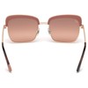 Akiniai WEB EYEWEAR WE0219-72Z. Akiniai przeciwsłoneczne, Kolor auksinė. Kobieta.