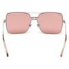 Akiniai WEB EYEWEAR WE0201-16U. Akiniai przeciwsłoneczne, Kolor sidabrinė. Kobieta.