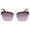Akiniai WEB EYEWEAR WE0219-52Z. Akiniai przeciwsłoneczne, Kolor auksinė. Kobieta.