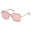 Akiniai WEB EYEWEAR WE0201-16U. Akiniai przeciwsłoneczne, Kolor sidabrinė. Kobieta.