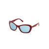 Akiniai WEB EYEWEAR WE0289-5666V. Akiniai przeciwsłoneczne, Kolor raudona. Kobieta.