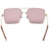 Akiniai WEB EYEWEAR WE0210-28Y. Akiniai przeciwsłoneczne, Kolor auksinė. Kobieta.