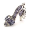 Biżuteria GLAMOUR GS1-19. Zawieszka, Kolor PURPLE. Kobieta.