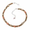 Biżuteria GUESS UFN40906. Naszyjnik, Kolor rožinė pilka. Kobieta.