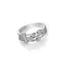 Hot Diamonds Prabangus sidabrinis žiedas su topazu ir deimantu Willow DR207