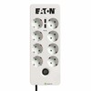 Eaton PB8TUD viršįtampių ribotuvas 8 AC išvestis(ys / čių) 220 - 250 V Juoda, Balta 1,5 m