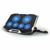 Ewent EW1260 nešiojamojo kompiuterio aušinimo stovas su 6 ventiliatoriais ir RGB apšvietimu