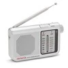 Aiwa Radijo imtuvas FM/AM su 3.5mm lizdu, sidabro spalvos