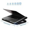NK Laptopbase nešiojamojo kompiuterio aušinimo stovas, 12–17 col., 2 ventiliatoriai