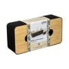 Five S Smart Tissue Box juodas ir bambukas