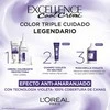 plaukų dažai L'oreal Professionnel Excellence Creme Colour 7,11-Intense Ash Skirtas šviesiems plaukams 192ml