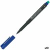 Nuolatinis žymeklis Faber-Castell Multimark Mėlyna (10 vnt.)