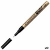 Pilot Pen Žymeklis - Pultas - 2452 - Extra plona galiukas - Aukso spalva - Pakuotė po 12
