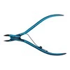 Eurostil Manicura Alicate Corta-Cuticulas 11cm Azul Titanio 1un