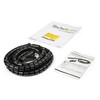 Organizatorius StarTech KABELIŲ TVARKYKLĖ - 25MM X 2.5M
