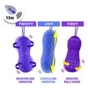 Feelz Toys FeelzToys Motion Love Balls Foxy - Remote-Controlled, Atsparus vandeniui, Silicone