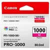 Canon PFI-1000 M Originalus Rausvai raudona