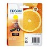 Epson Oranges C13T33444010 rašalo kasetė Originalus Geltona 1 vnt