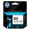 Hewlett Packard (HP) HP 301 trijų spalvų rašalo kasetė, 165 puslapiai, skirta HP Deskjet 1000, 1050, 2050, 3000, 3050